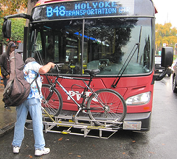 Bikes on PVTA Buses