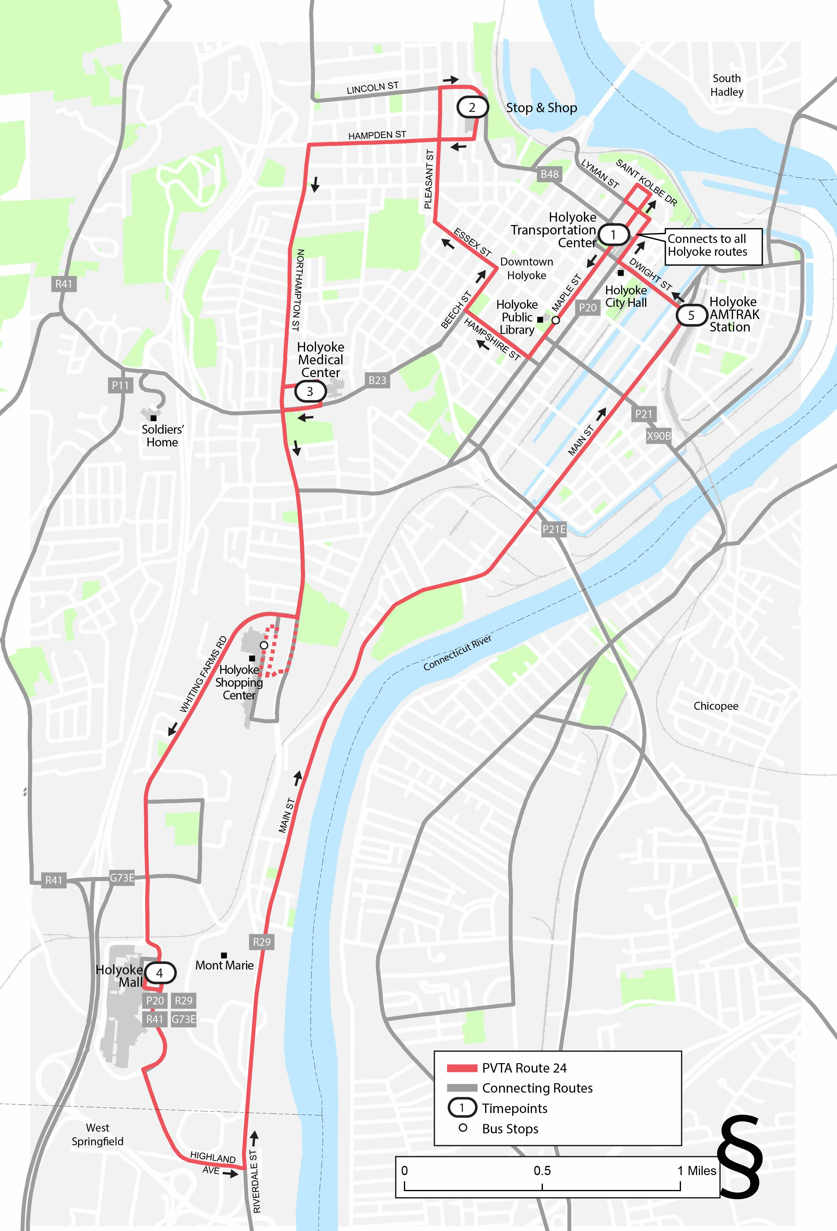 purple express Route: Schedules, Stops & Maps - Circular with library  (Updated)